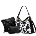Cow Print Black
