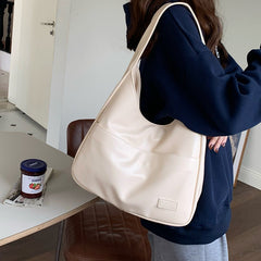 ML Luxury PU Leather Tote Bag