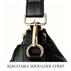 ML Luxury Leather Hobo Anti-Theft Handbag 2.0 + FREE Pouch Wallet (6-Layer Security Edition)