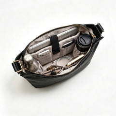ML Luxury Leather Hobo Anti-Theft Handbag 2.0 + FREE Pouch Wallet (6-Layer Security Edition)
