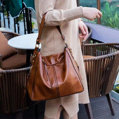 ML Luxury Leather 3-Piece Hobo Bag Set
