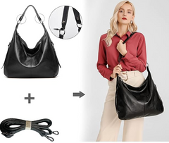 ML The Slouchy Soft Hobo Handbag 3-Piece Set